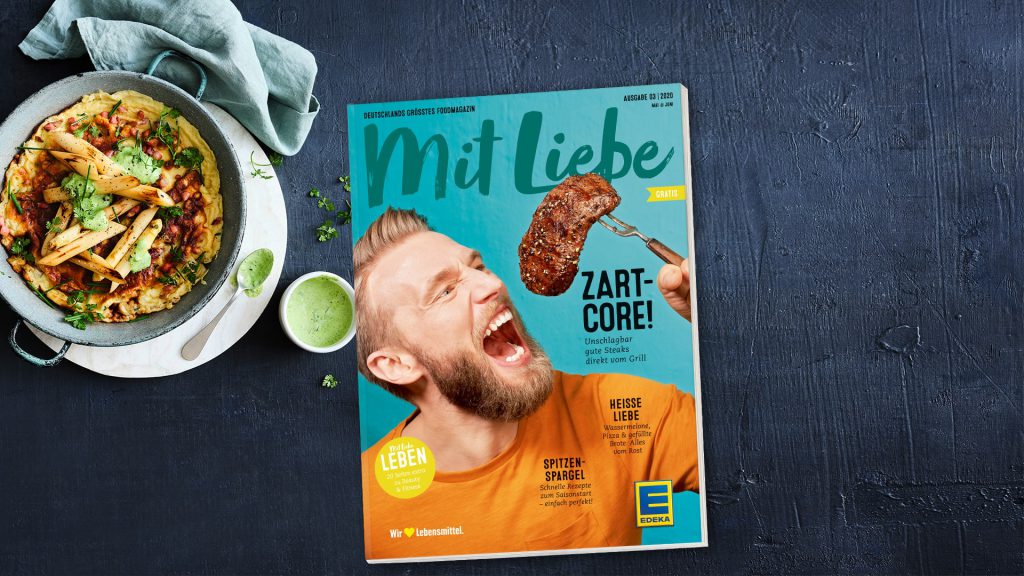 Die neue Ausgabe der EDEKA Mit Liebe