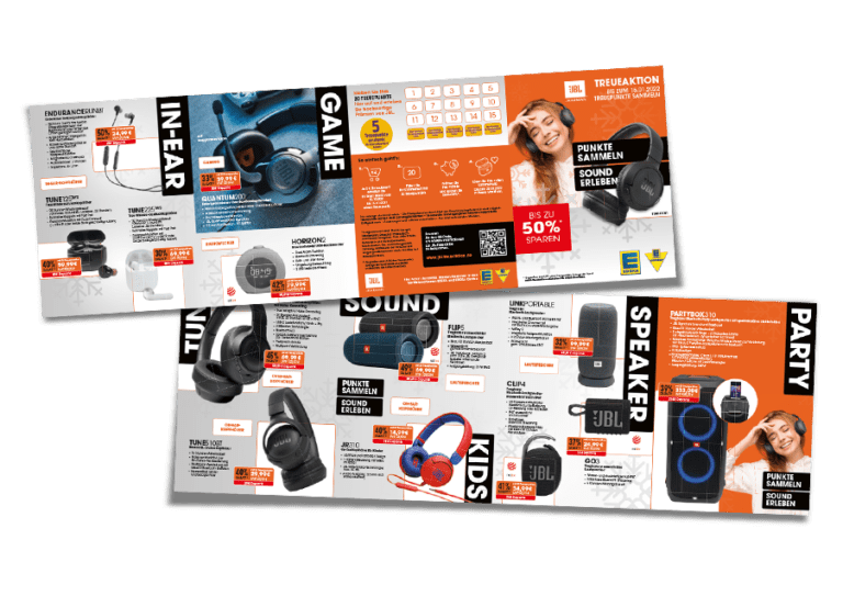 JBL EDEKA Treueaktion Last es krachen