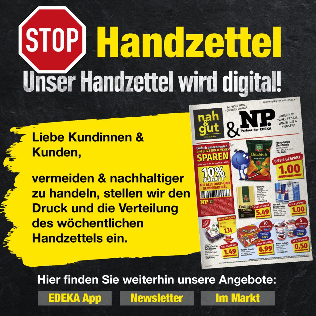 Digitaler EDEKA Handzettel