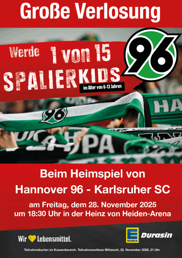 Hannover 96 - SpalierKids werden gesucht 1